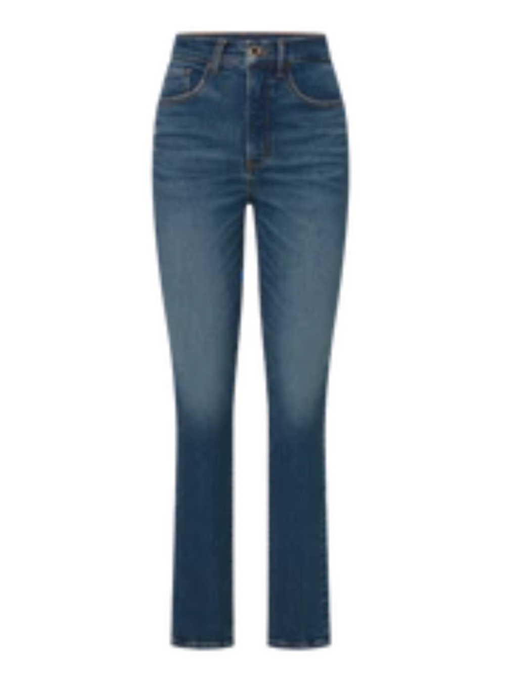 Veronica Beard Mid Wash Straight-Leg Jeans